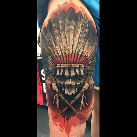 Embody strength and grace with a fierce Native American warrior tattoo  concept. #tattooartistry #inkedup #tattooideas #tattooinspiration... |  Instagram
